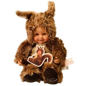 Baby Squirrel Doll Anne Geddes Vintage NWT